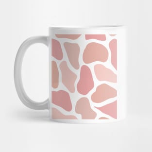 Neutral Stones  Abstract shapes WormTtoned Pattern Mug